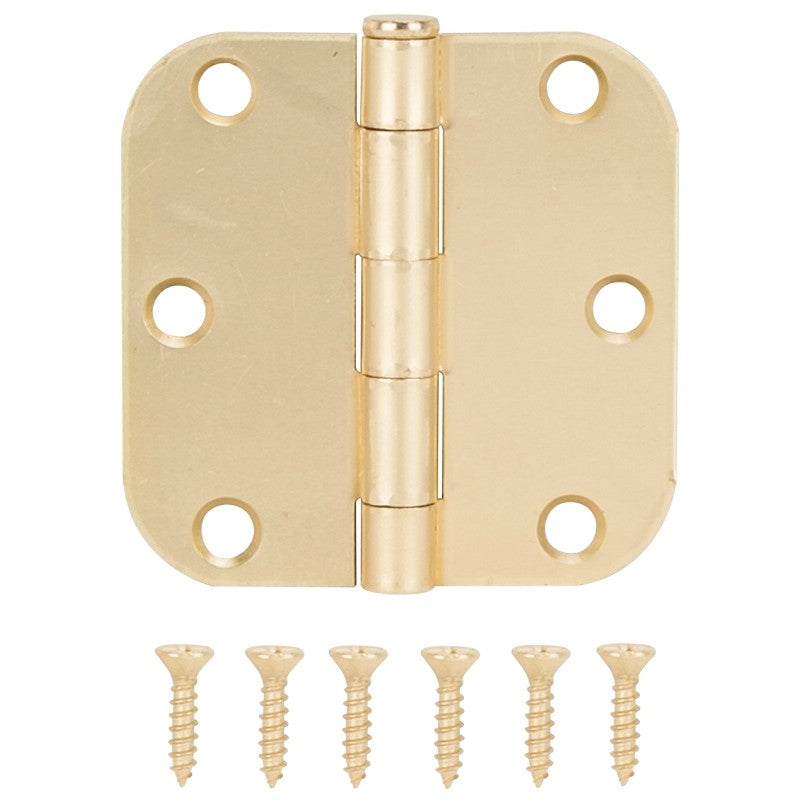 ProSource LR-703-PS Door Hinge, Steel, Satin Bronze, Loose Pin, 180 deg Range of Motion, Screw Mounting