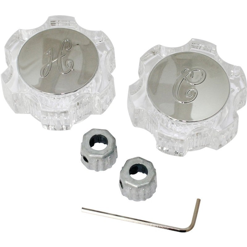 Plumb Pak PP805-2 Faucet Handle, For: All Acrylic Canopy Handles, Acrylic, For: All Acrylic Canopy Handles