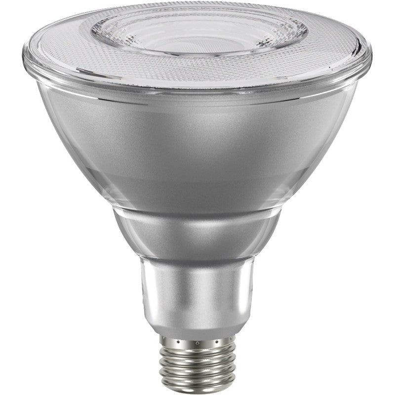 Sylvania 40903 Natural LED Bulb, Spotlight, 1250 Lumens, 15.5 W, PAR38 Lamp, E26 Lamp Base, Dimmable, Clear, Cool White