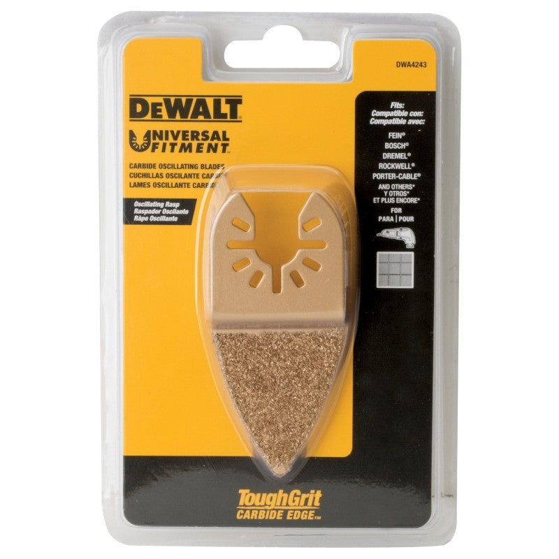DEWALT DWA4243 Grout Removal Blade, 3 in, Gold