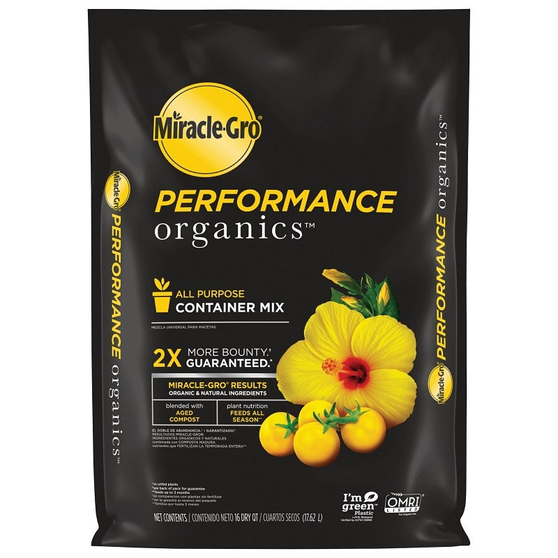 Miracle-Gro 45651300 All Purpose Container Mix, 1 cu-ft Bag