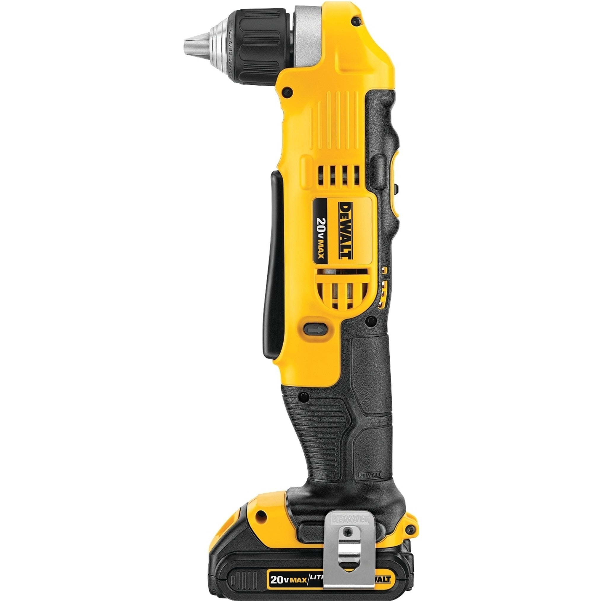 DEWALT DCD740C1 Drill/Driver Kit, Battery Included, 20 V, 3/8 in Chuck, Keyless, Ratcheting Chuck