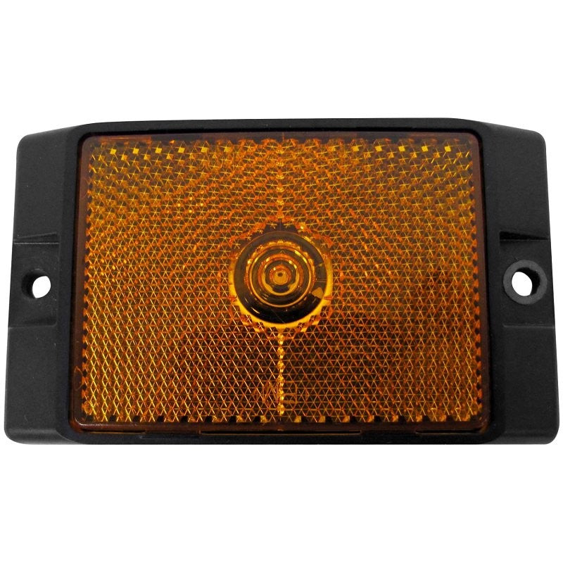 PM V215A Marker Light, 12 V, LED Lamp, Amber Lens, Surface
