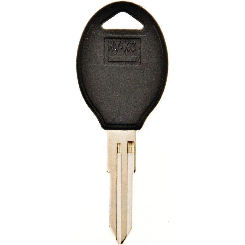 Hy-Ko 12005DA31 Automotive Key Blank, Brass/Plastic, Nickel, For: Nissan Vehicle Locks, Black (Pack of 5)