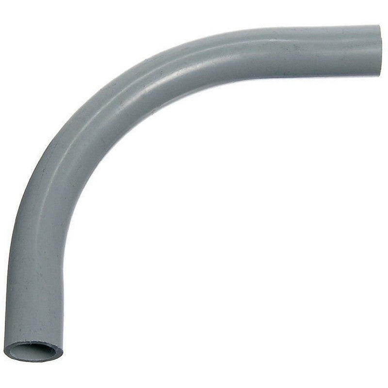 Carlon UA9FK-UPC Elbow, 90 deg Angle, 2-1/2 in Plain End, Gray, PVC, 1/PK