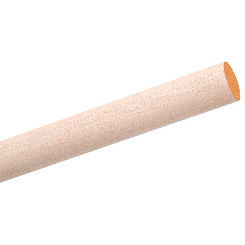 Waddell 6616UB Dowel Rod, 1 in Dia, 36 in L, Birchwood (Pack of 6)