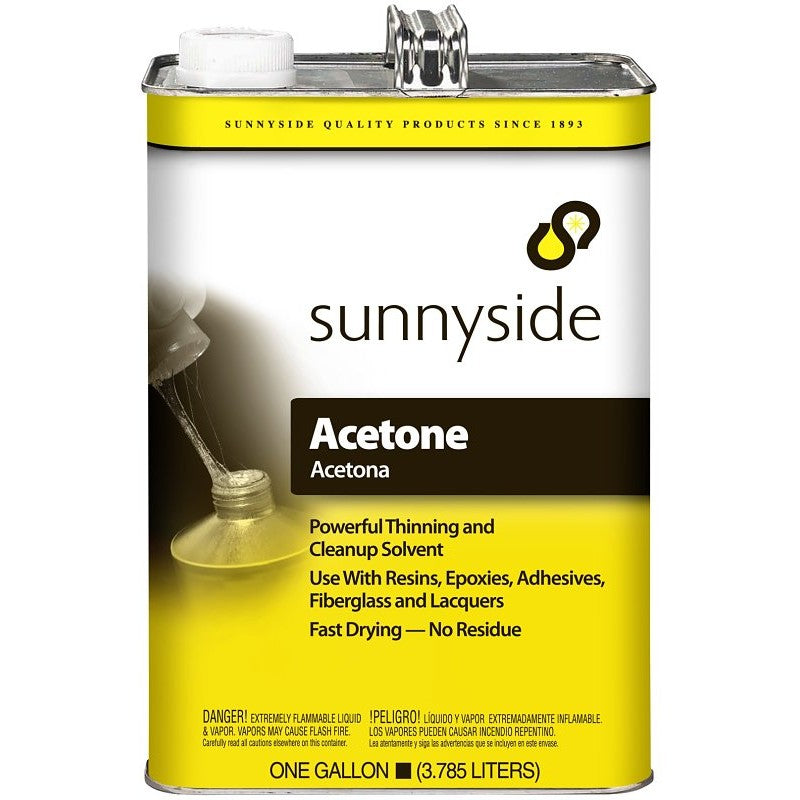 Sunnyside 840G1 Paint Thinner, Liquid, Pungent, Clear, 1 gal, Can (Pack of 6)