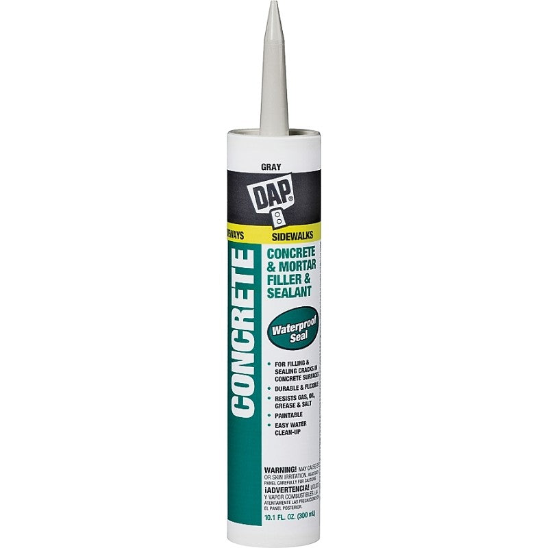 DAP 18096 Filler and Sealant, Gray, 10.1 oz Cartridge (Pack of 12)