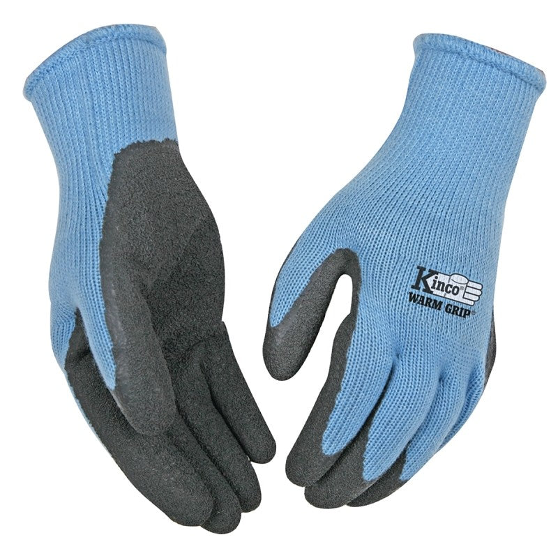Warm Grip 1790W-L Protective Gloves, Women's, L, Knit Wrist Cuff, Acrylic, Gray
