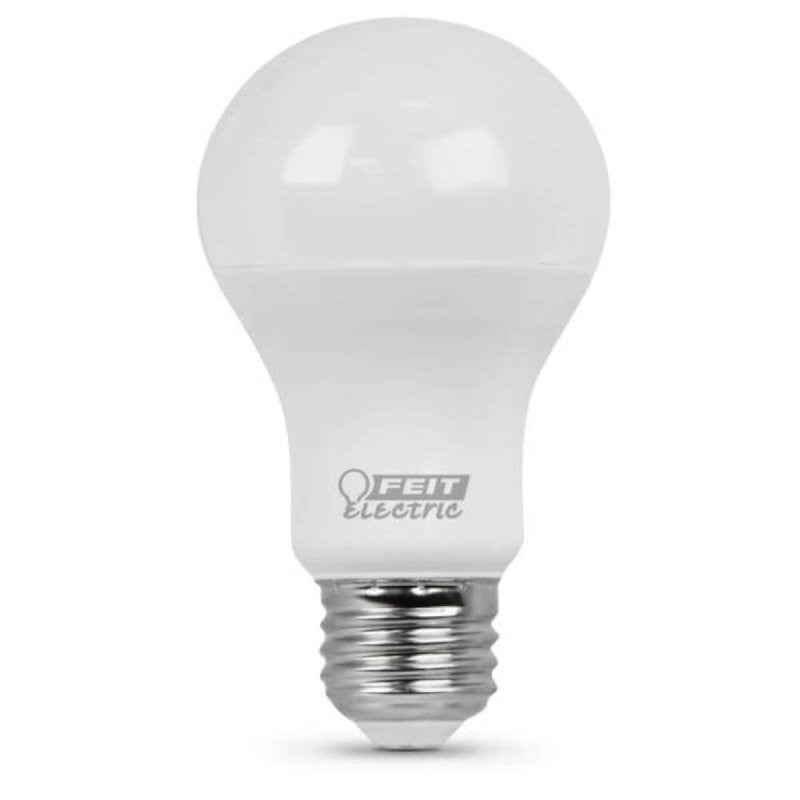 Feit Electric A450/827/10KLED LED Bulb, 120 V, 450 Lumens, 6 W, A19 Lamp, 40 W Equivalent, E26 Lamp Base