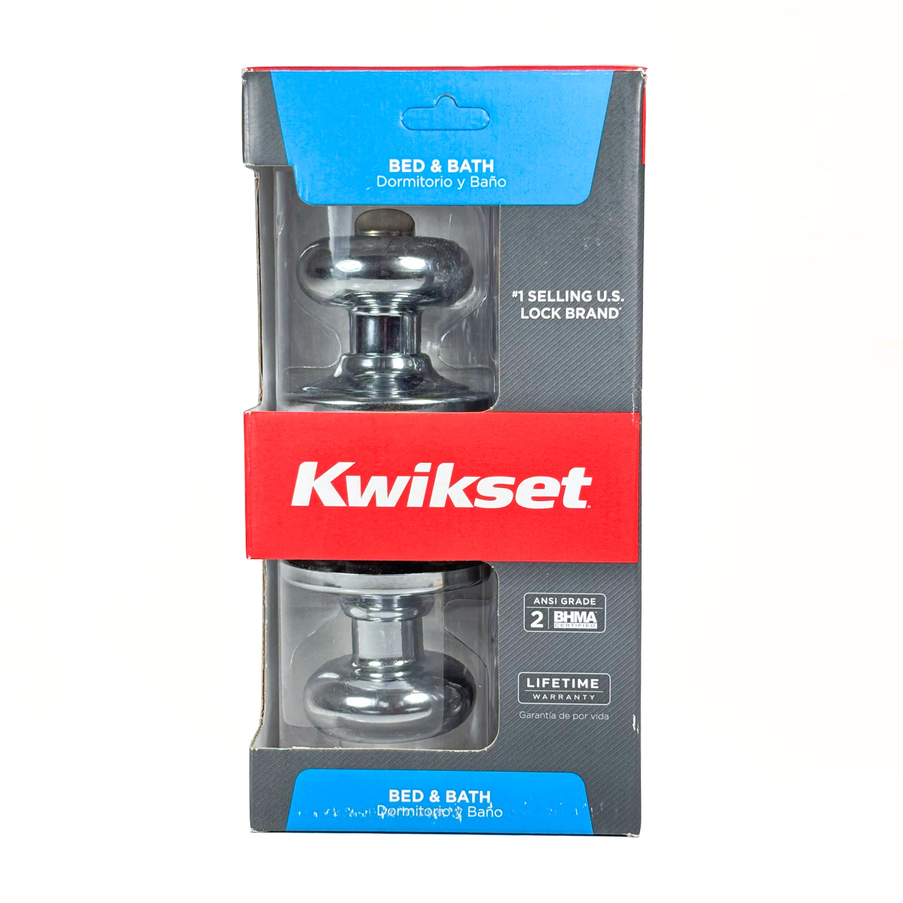 Bed And Bath Privacy Lockset Polished Chrome