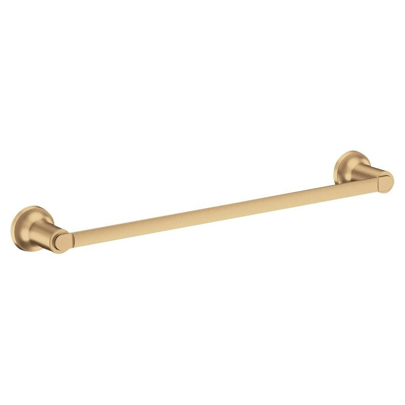 Moen Zyla Series Y1618BZG Towel Bar, 18 in L Rod, Zinc, Bronze, Wall