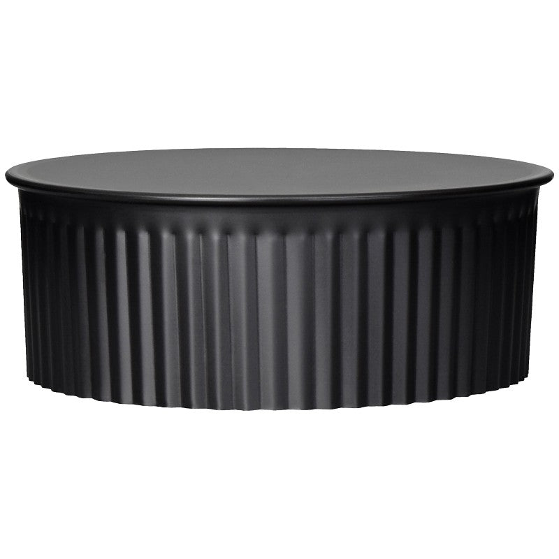 Imperial BM0150 Round End Cap, 5 in Dia, Black