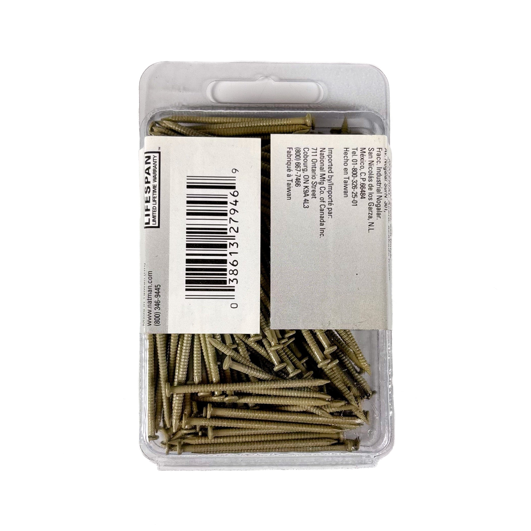 Panel Trim Nails 1-5/8 Inch Ash 6 Ounce Approximately 182