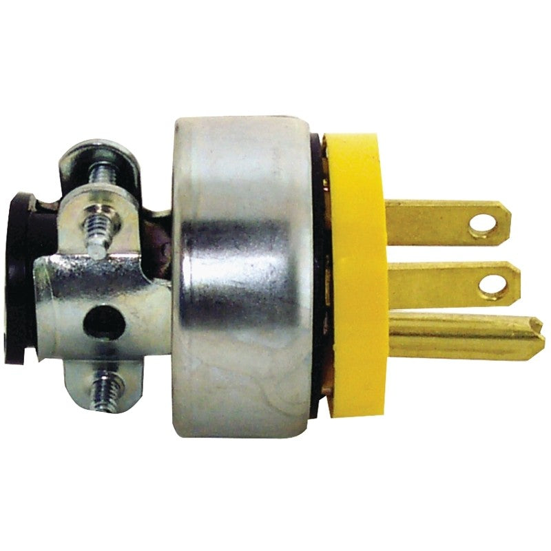Eaton Wiring Devices WD2867 Electrical Plug, Straight Body, 1/4 to 5/8 in, 2-Pole, 15 A, 125 V, NEMA: NEMA 5-15 (Pack of 10)