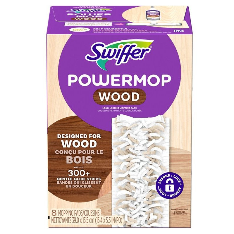 Swiffer PowerMop Series 81914 Mopping Pad Refill (Pack of 2)