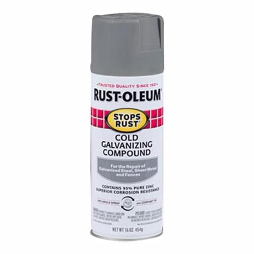 Rust-Oleum 7785830 Galvanizing Compound, Gray, Matte, 16 oz