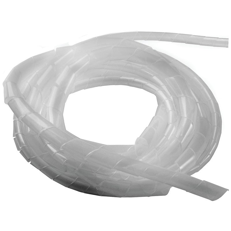 Gardner Bender FSP-AST2 Spiral Wrap, 3/8 in Dia, 4 ft L, Polyethylene, Clear