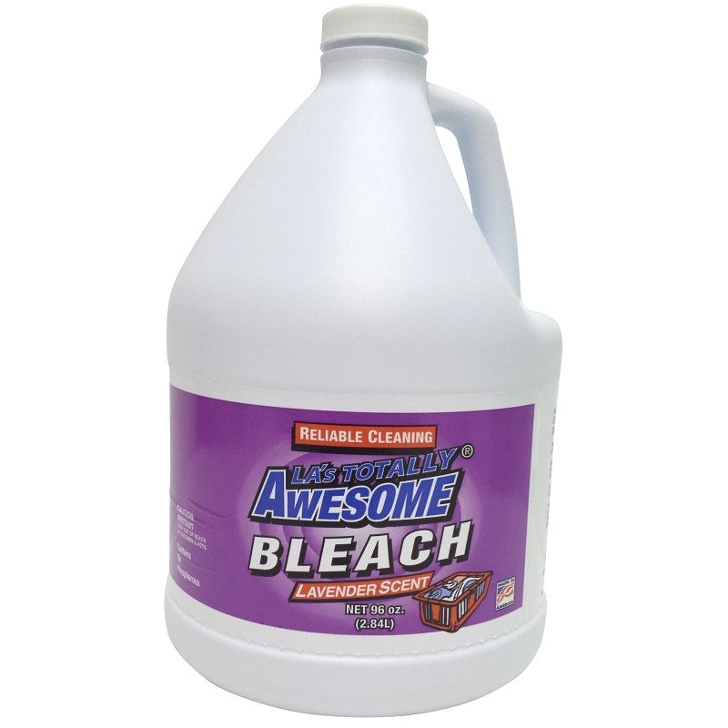 LA's TOTALLY AWESOME 40 Bleach Liquid, Lavender (Pack of 6)