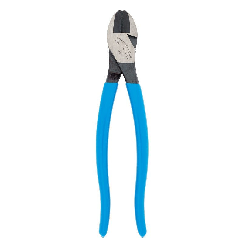 Channellock E Series E458 Cutting Plier, 8.31 in OAL, 0.12 in Dia Plano Wire Cutting Capacity, Comfort-Grip Handle