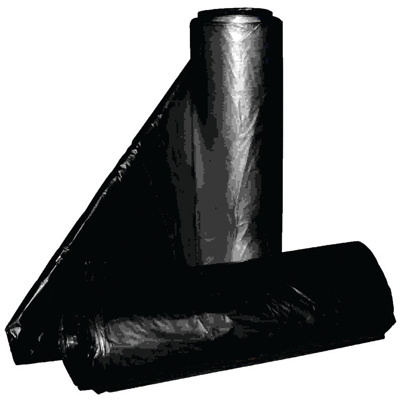 ALUF Plastics RCT-33X Royal Crown Top Liner, 33 gal, Black, 33 x 39 in, Metalocene Blend