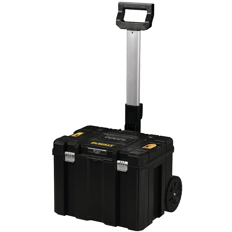 DEWALT DWST17820 Mobile Storage Deep Box, Black, 20-1/8 in L x 17 in W x 39 in H Outside (Pack of 2)