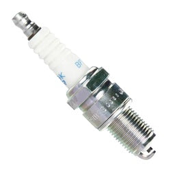 NGK 7222 BPR4ES Spark Plug, 0.031 in Fill Gap, 14 mm Thread, 13/16 in Hex, Nickel