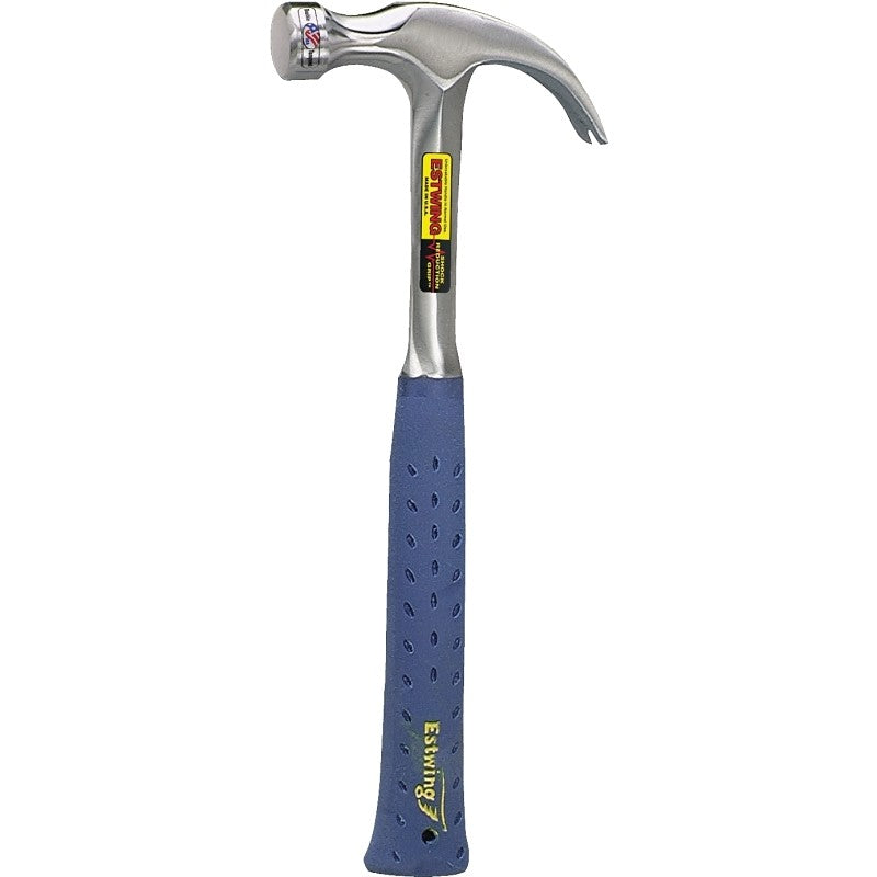 Estwing E3-12C Hammer, 12 oz Head, Curved Claw Head, Steel Head, 11 in OAL