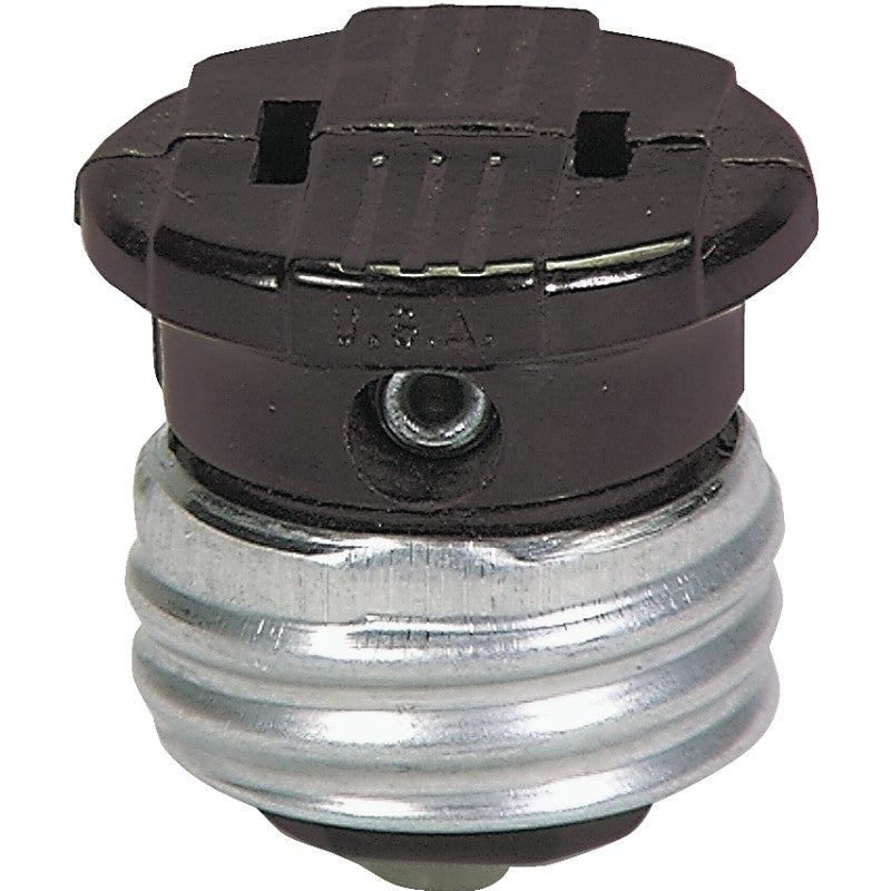 Eaton Wiring Devices 758B-BOX Adapter, 660 W, 1-Outlet, Thermoplastic, Brown (Pack of 25)