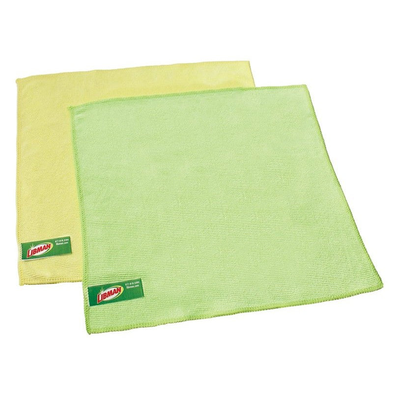 Libman 322 Kitchen Cloth, 12 in L, 12 in W, Microfiber