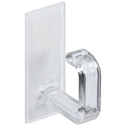 Self Adhesive Cup Hooks Clear Plastic 6 Pack (POS)