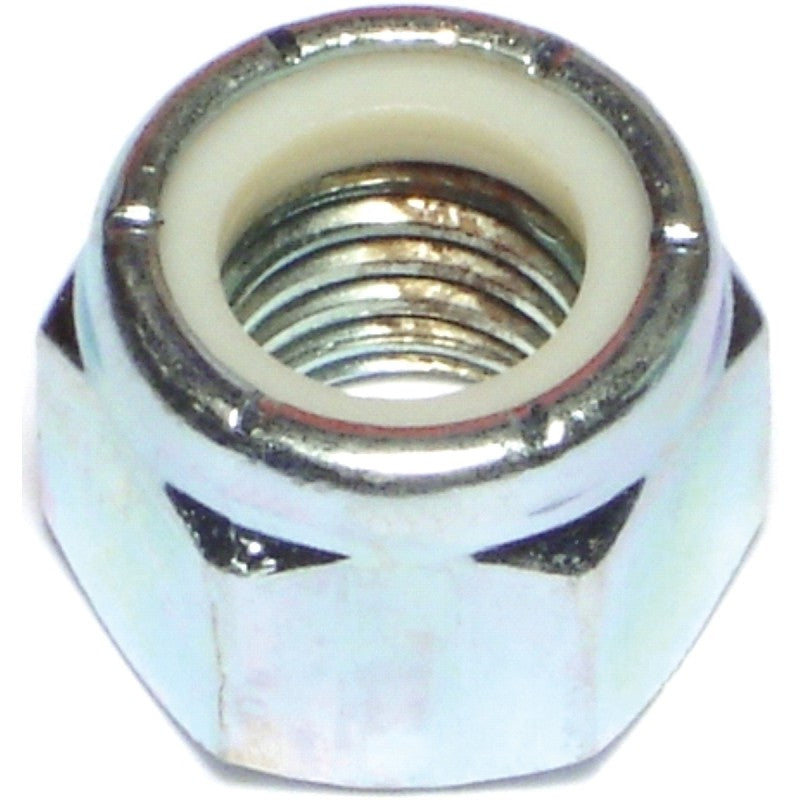 Midwest Fastener 03655 Lock Nut, Coarse Thread, 5/8-11 Thread, Nylon, Zinc