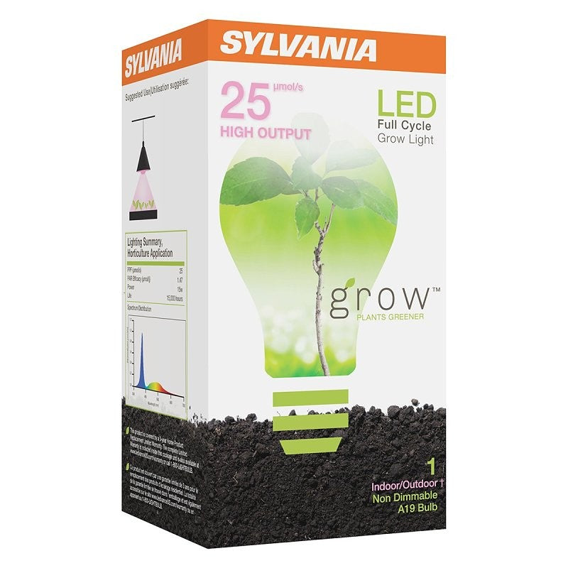 Sylvania 40023 Ultra LED Bulb, General Purpose, A21 Lamp, E26 Lamp Base, Frosted
