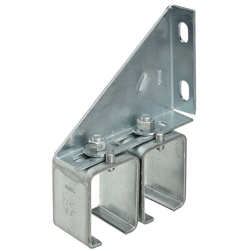 National Hardware N104-752 Double Splice Bracket, Steel, Galvanized, For: #5114 or #5116 Double Run Box Rail (Pack of 2)