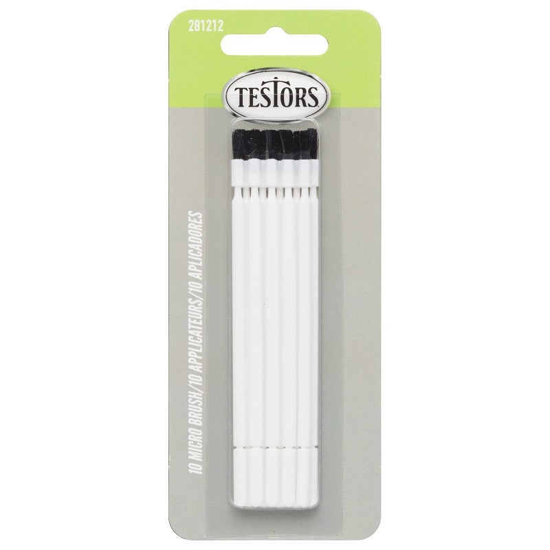 Testors 281212 Economy Brush, 0.27 in L Bristle, 4 in L