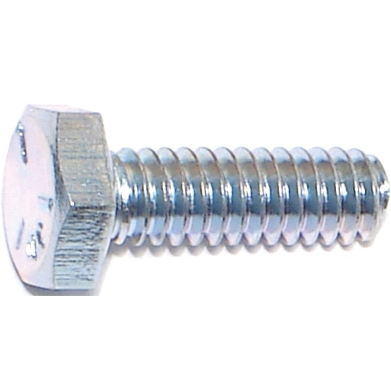 Midwest Fastener 00252 Cap Screw, 1/4-20 in Thread, 3/4 in L, Coarse Thread, Hex Drive, Zinc, Zinc, 100 PK