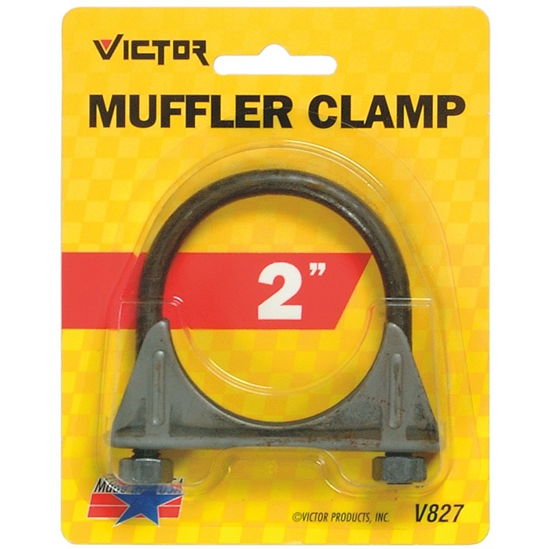 Genuine Victor 22-5-00827-8 Muffler Clamp, Steel, 2 in Dia Dimensions
