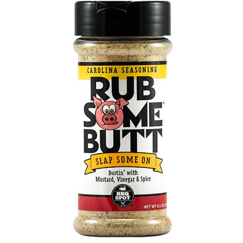 BBQ Spot OW85120 Butt Carolina BBQ Rub, Mustard, 6.5 oz