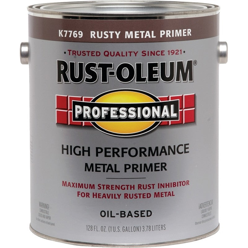 Rust-Oleum K7769402 Rusty Primer, Flat, Red Primer, 1 gal (Pack of 2)