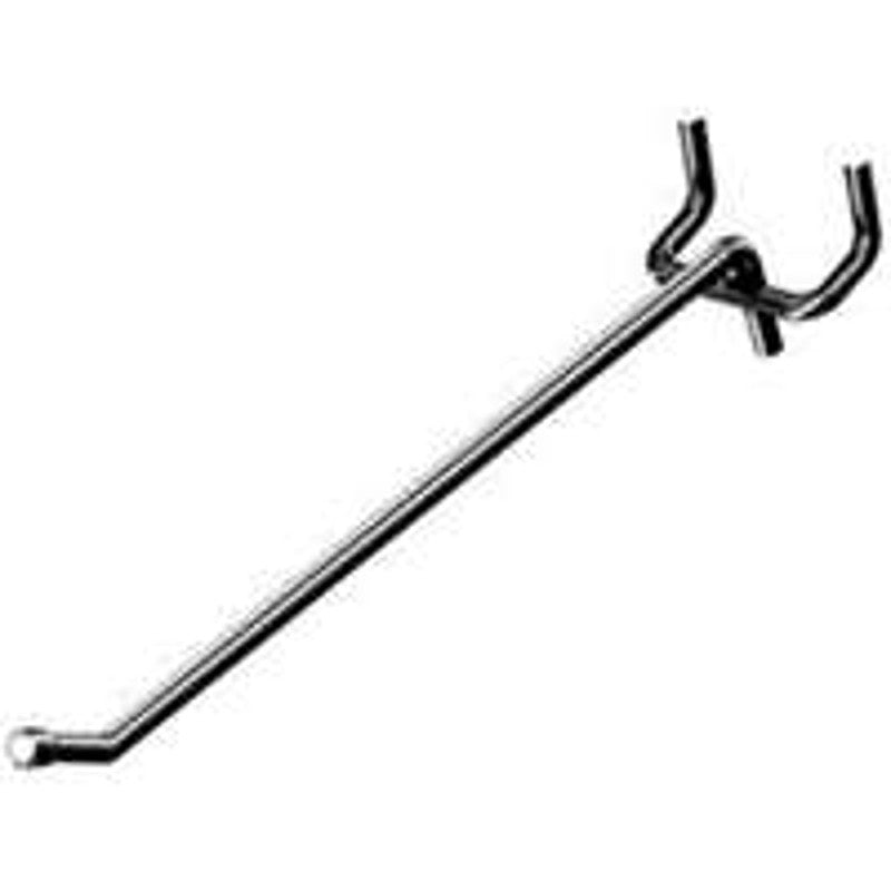 Southern Imperial R21-8-H Series All Wire Stem Hook, 8 in L Dimensions, Metal, Galvanized (Pack of 100)
