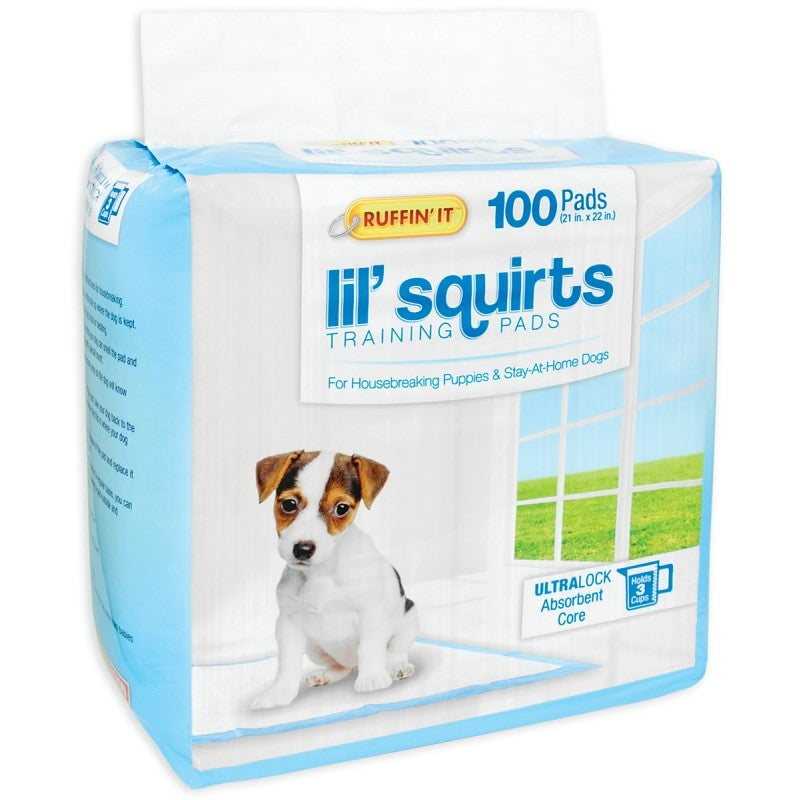 Ruffin'It Lil' Squirts 82100 Dog Training Pad, 22 in L, 21 in W