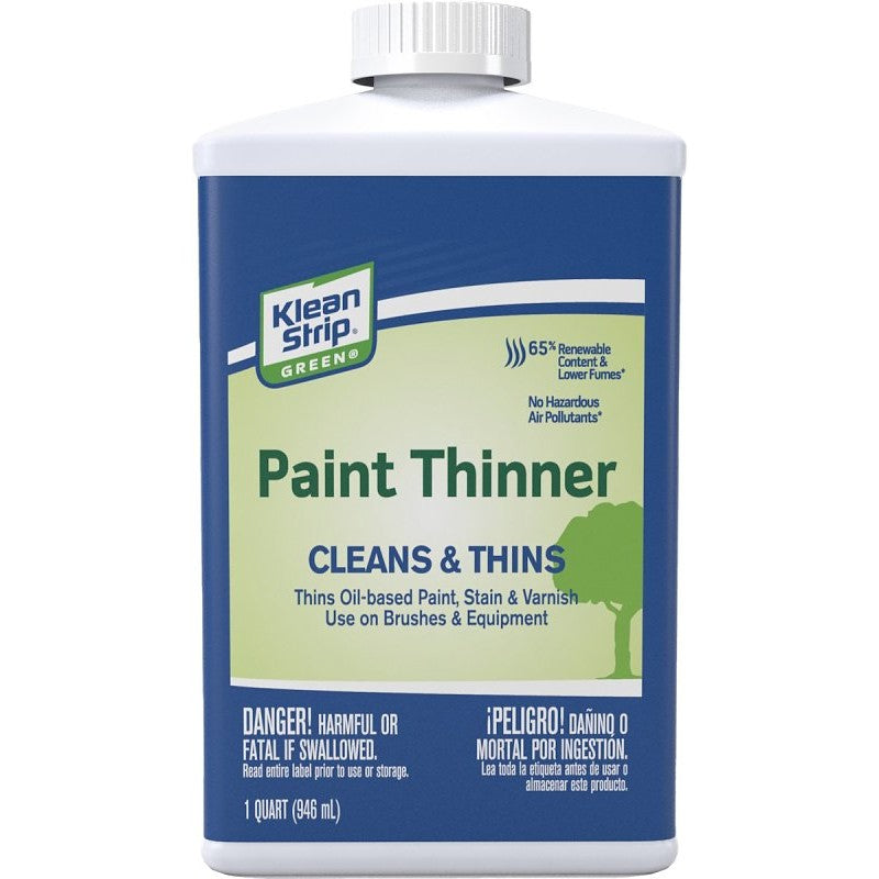 Klean Strip QKKP75CA Paint Thinner, Liquid, Milky White, 1 qt (Pack of 4)