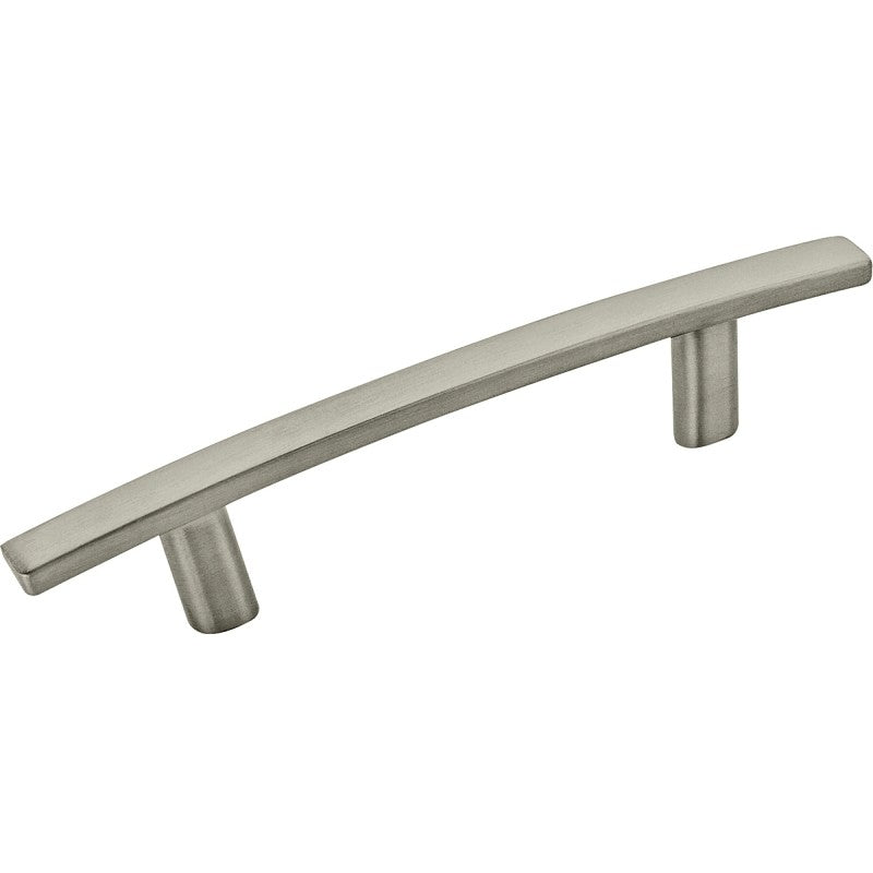 Amerock Cyprus Series TEN26201G10 Cabinet Pull, 5-1/4 in L Handle, 1-1/16 in Projection, Zinc, Satin Nickel