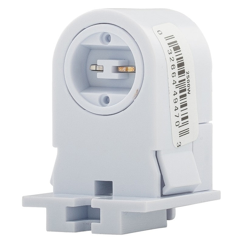 Eaton Wiring Devices 2500W-BOX Lamp Holder, Fixed, 1.44 in W x 2.31 in H Dimensions, 600 VAC, 660 W, White (Pack of 10)