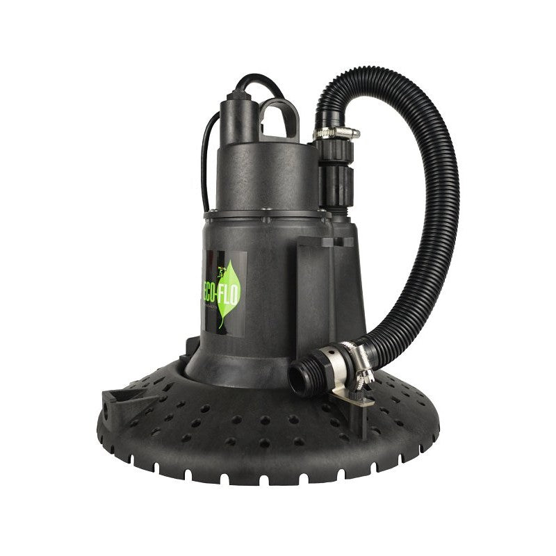 Eco-Flo SUP55PC Pool Utility Pump, 115 V, 1/4 hp, 1980 gph, Thermoplastic