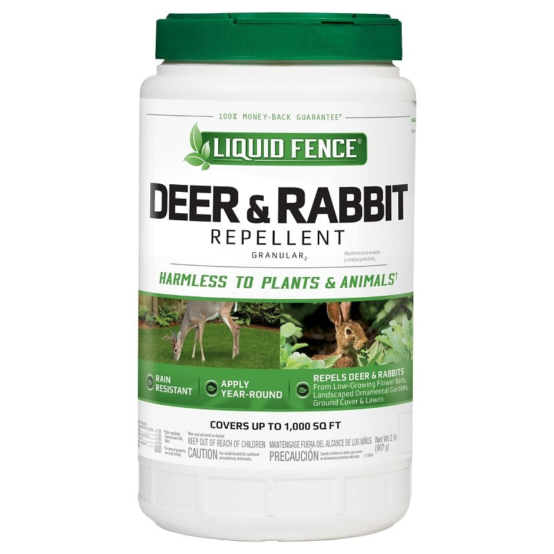 Liquid Fence HG-70266 Deer and Rabbit Repellent, 1000 sq-ft Coverage