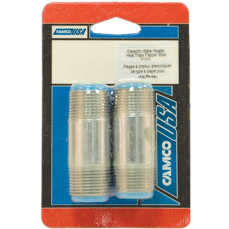 Camco USA 01023 Dielectric Heat Trap, Iron, For: Water Heaters