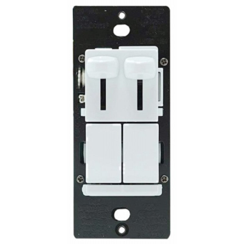 Legrand LS TradeMaster Series LSCLDC163PWCCV4 Preset Dimmer with De-Hummer Fan Control, 1-Pole, 1.6 A, 120 VAC