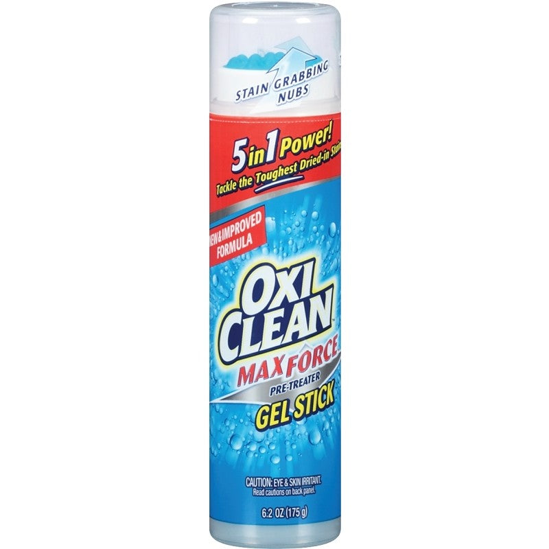 Oxiclean Max Force 51355 Stain Remover, 6.2 oz, Gel, Blue