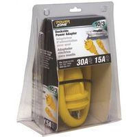 30 Amp To 15 Amp Dock Side Power Adapter 10/3 STW